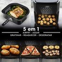 Ver imagem 7 de Air Fryer Oven 12 L Digital Grafite Experience 220V Electrolux