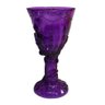 Taça Halloween Transparente Caveira Roxa - 1