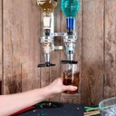 Ver imagem 2 de Dispenser de Bebidas Dispensador Dosador De Parede 2 Garrafas