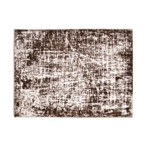 Tapete Decorativo Mesclado Branco e Marrom 200x150cm 15371-pl
