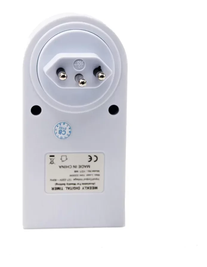 Timer Temporizador Digital Programável Liga Desliga Bivolt 20 Programações - 4