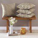 Ver imagem 1 de Almofadas Cheias Aveline 45cm X 45cm 04 Peças - Caqui Bia Enxovais