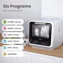 Ver imagem 6 de Comfee' Lava-louças Portátil Mini de Bancada 5 Litros