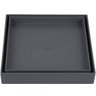 Ralo de Banheiro Astra Cinza Oculto Anti-Inseto Quadrado 11,5x11,5cm Plástico - 1