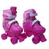 Patins de 4 Rodas Rosa Elite Tamanho:32/35 - 1