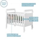 Ver imagem 4 de Berço Mini Cama 3 em 1 Soninho 100 Mdf Tigus Baby