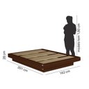 Ver imagem 4 de Cama Casal / Queen Tarumã CabeCasa MadeiraOriginals