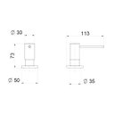 Ver imagem 2 de Dispensador de Detergente Redondo Docol Massima Cromado 500 ml