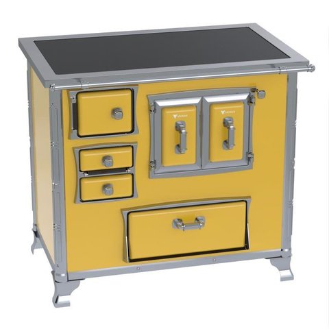 Fogao a Lenha GII N 2 Gab Sec Xviii Premium Amarelo Se