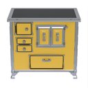 Ver imagem 2 de Fogao a Lenha GII N 2 Gab Sec Xviii Premium Amarelo Se