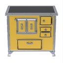 Ver imagem 5 de Fogao a Lenha GII N 2 Gab Sec Xviii Premium Amarelo Se