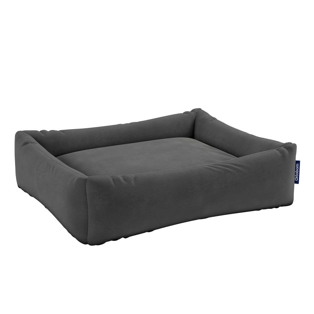 Cama Pet Camurça Cinza 18x65x50 Ortobom