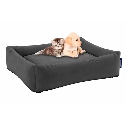 Cama Pet Camurça Cinza 18x65x50 Ortobom
