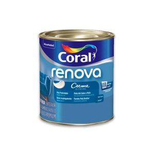 Tinta Renova Creme Pintura Paredes Teto Antimofo 800ml Coral