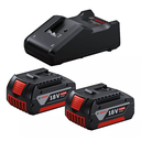 Ver imagem 5 de Combo Bosch Parafusadeira Gsb 185li C/esmerilhadeira Gws 180li C/2bt 18v