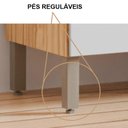 Ver imagem 3 de Kit Cozinha Ronipa Mdf Concord 6 Portas 1 Gaveta Amêndoa/off White