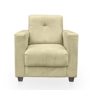 Poltrona Cadeira para Sala Confortável Reforçada Veneza Suede