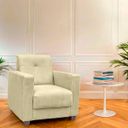 Ver imagem 2 de Poltrona Cadeira para Sala Confortável Reforçada Veneza Suede