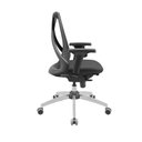 Ver imagem 2 de Cadeira Escritório Ergonômica Presidente Bix X + Giratória Cor:preto com Cinza