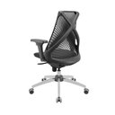 Ver imagem 4 de Cadeira Escritório Ergonômica Presidente Bix X + Giratória Cor:preto com Cinza