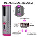 Ver imagem 2 de Escova Modeladora de Cachos Ondulador Profissional sem Fio