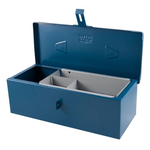 Caixa de Ferramentas N°0 - Baú Reto com Bandeja - Eda