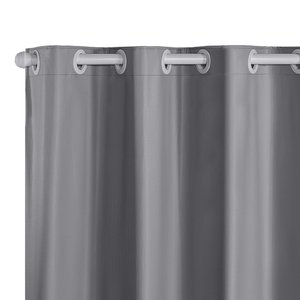 Cortina Blackout PVC 2,20 m x 1,30 m - Cinza