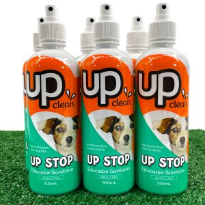 06x Educador Sanitário Pet Xixi Não Pode Cães Spray Limão 500ml