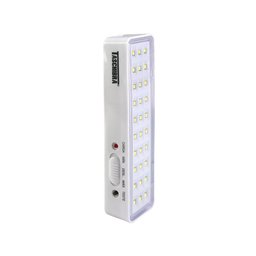 Luminária de Emergência Taschibra Pratic Tle 06 Recarregável Bivolt - 1