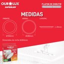 Ver imagem 7 de Painel Led de Embutir Ourolux Redondo 24w Branco Frio Bivolt