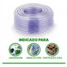 Mangueira Cristal de Nível 5/16 x 1,50 Transparente Siliconada 50 Metros - 2