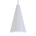 Ver imagem 3 de Pendente Cone Luminária Branco Brilhante Fácil Instalação