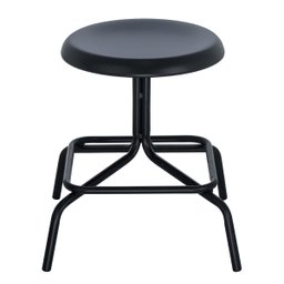 Kit 6 bancos baixos cozinha industrial loft aço 45 cm Bolt - 3