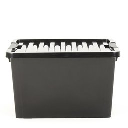 Kit 2 Organizadores Life Box 40 Lt - Preta - 4