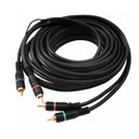 Ver imagem 1 de Cabo 2rca + 2rca Macho C/ Fio Terra Gold 5m Az