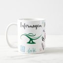 Ver imagem 2 de Caneca Enfermagem Presente Criativo Hospital Enfermeiros