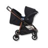 Carrinho de Bebe Lui Preto Cobre + Bebe Conforto Materna + Base Isofix - Burigotto - 5