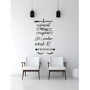 Ver imagem 1 de Adesivo de Parede É Essencial Saber Parar:46 X 80 Cm