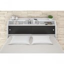 Ver imagem 3 de Cabeceira Box Queen 1,58cm Elisa Branco Branco Preto