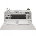 Ver imagem 6 de Cabeceira Box Queen 1,58cm Elisa Branco Branco Preto