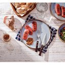 Ver imagem 3 de Jogo de Talheres para Churrasco Tramontina em Aço Inox e Madeira Natural 12 Peças