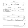 Jogo de Talheres para Churrasco Tramontina em Aço Inox e Madeira Natural 12 Peças - 5