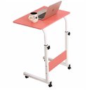 Ver imagem 1 de Mesa Notebook Rosa Mesinha Computador Escrivaninha Ajustavel