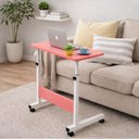 Ver imagem 2 de Mesa Notebook Rosa Mesinha Computador Escrivaninha Ajustavel