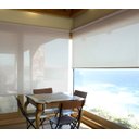 Ver imagem 3 de CORTINA PERSIANA ROLO TELA SOLAR 5% 0,40 Larg X 0,45 Alt:Branco