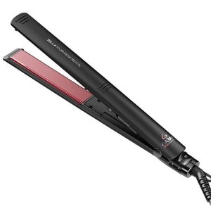 Chapinha para Cabelo Gama Bella Tourmaline Red Ion 230 C Bivolt - Preto/vermelho