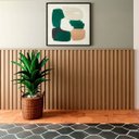 Ver imagem 2 de Painel Ripado Smart 240x120cm F954 Louro