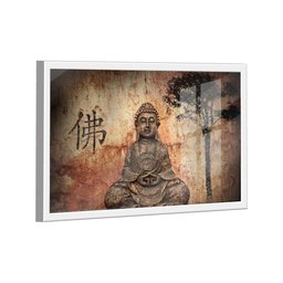 Quadro Buddha Statue Wall -- Br Artes - 1 Quadro Buddha Statue Wall -- Br Artes - 1