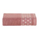 Ver imagem 2 de Kit 4 Toalhas de Banho 100% Algodão 1,50m X 75cm Alta Absorção Bordada Premium:rose