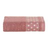 Kit 4 Toalhas de Banho 100% Algodão 1,50m X 75cm Alta Absorção Bordada Premium:rose - 2